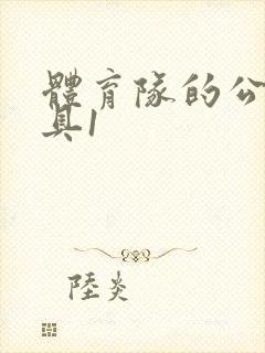 体育队的公用玩具1