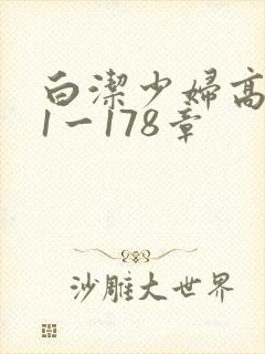 白洁少妇高义第1一178章