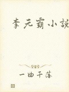 李元霸小说