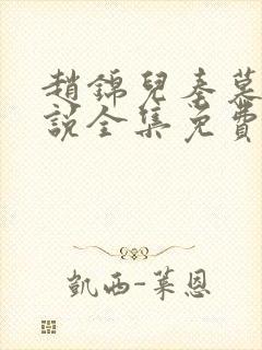 赵锦儿秦慕修小说全集免费