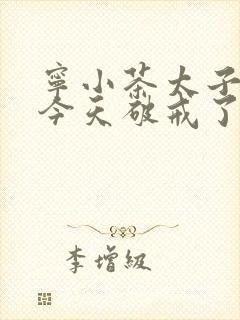 宁小茶太子殿下今天破戒了吗免费阅读