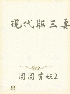 现代版三妻四妾
