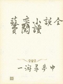 苏奕小说全文免费阅读