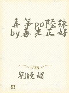 弄筝po陆殊词by春光正好