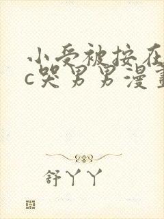 小受被按在墙上c哭男男漫画