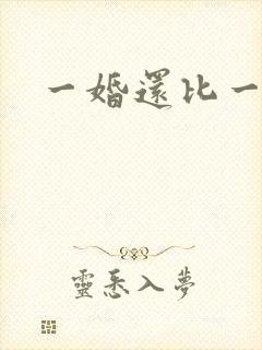 一婚还比一婚高