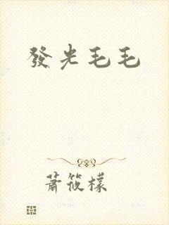 发光毛毛