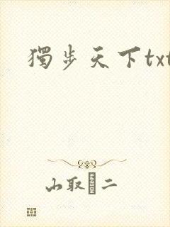 独步天下txt
