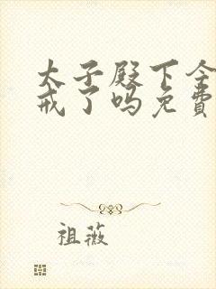 太子殿下今天破戒了吗免费阅读