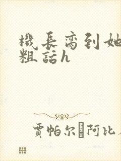 机长脔到她哭h粗话h