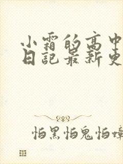 小霜的高中成长日记最新更新