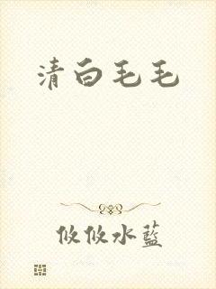 清白毛毛