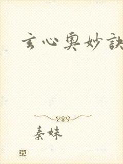 玄心奥妙诀