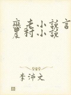 恋老小说言情网农村小说