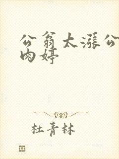 公翁太涨公欲息肉婷