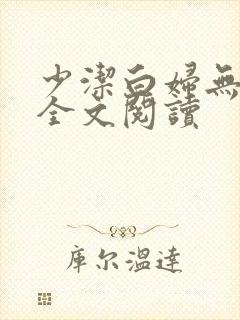 少洁白妇无删减全文阅读