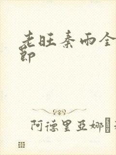 老旺秦雨全部章节