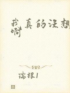 我真的没想重生啊