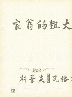 家翁的粗大