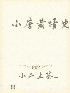小唐黄倩史