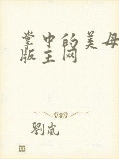 掌中的美母第一版主网