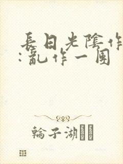 长日光阴作者 : 乱作一团