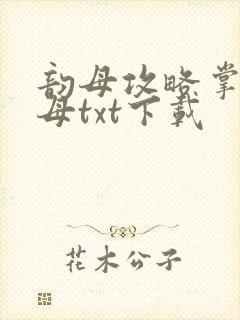 韵母攻略掌中美母txt下载