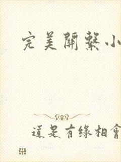 完美关系小说封面