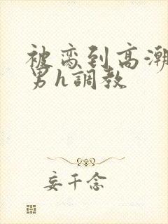 被脔到高潮的直男h调教