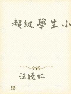 超级学生小说