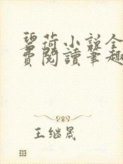 碧荷小说全文免费阅读笔趣阁