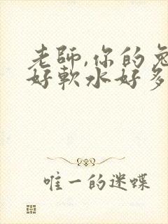 老师,你的兔子好软水好多