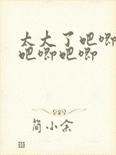 太大了吧唧吧唧吧唧吧唧