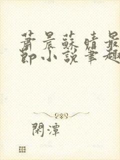 萧晨苏晴最新章节小说笔趣阁