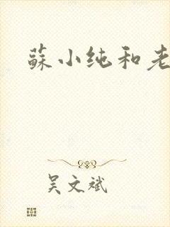 苏小纯和老苏
