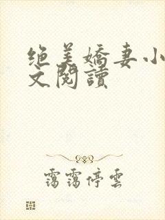 绝美娇妻小说全文阅读