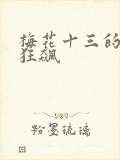 梅花十三的乳液狂飙