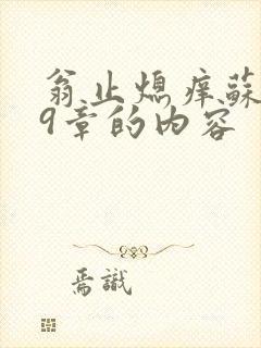 翁止熄痒苏钥第9章的内容封面