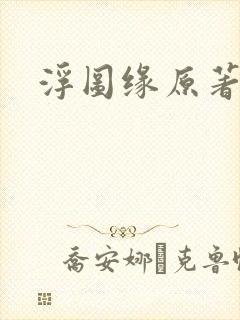 浮图缘原著小说