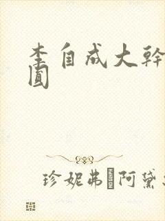 李自成大干陈圆圆