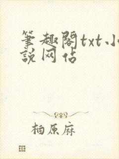 笔趣阁txt小说网站