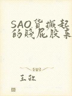 SAO货撅起你的贱屁股来