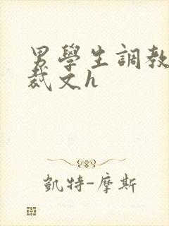 男学生调教男总裁文h