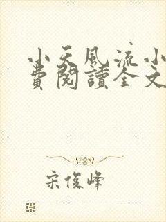 小天风流小说免费阅读全文最新章节