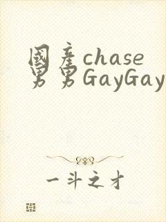 国产chase男男GayGay