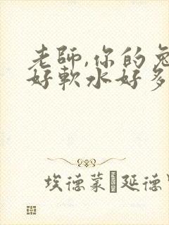 老师,你的兔子好软水好多