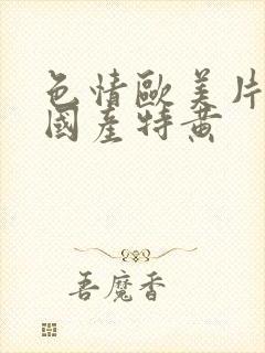 色情欧美片午夜国产特黄