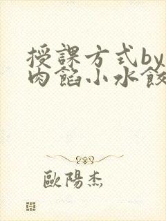 授课方式by 肉馅小水饺