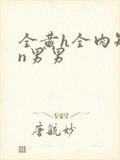 全黄h全肉短篇n男男