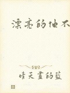 漂亮的他不说话